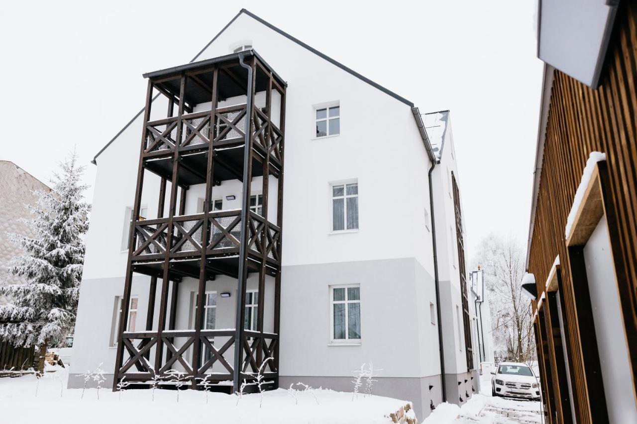 U Zlate Brizy Krusne Hory - Erzgebirge Apartment Horni Blatna Bagian luar foto