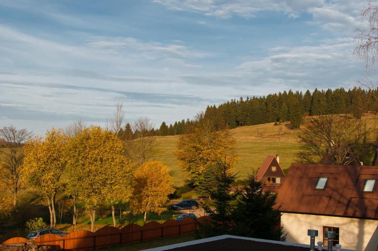 U Zlate Brizy Krusne Hory - Erzgebirge Apartment Horni Blatna Bagian luar foto
