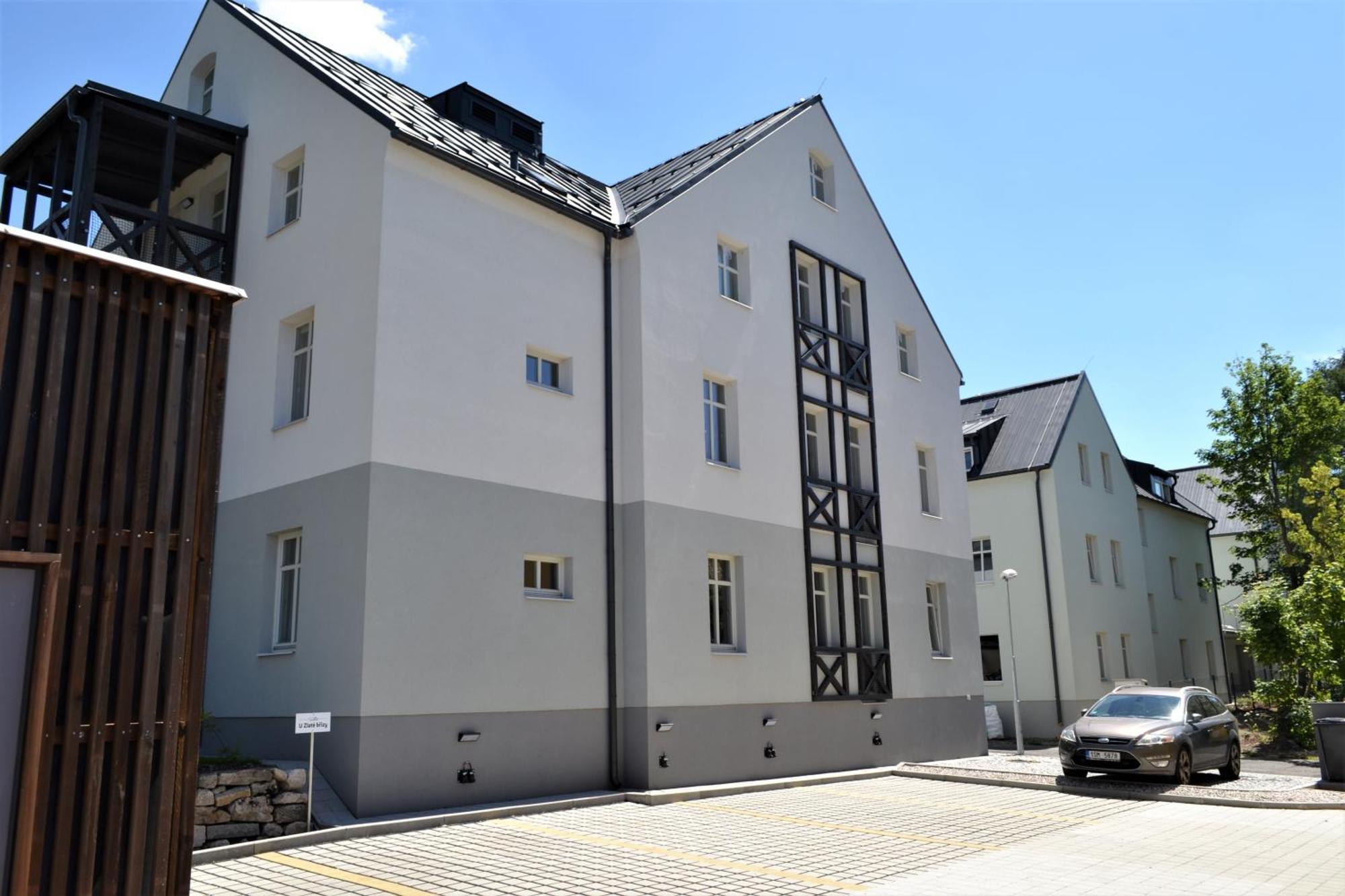 U Zlate Brizy Krusne Hory - Erzgebirge Apartment Horni Blatna Bagian luar foto